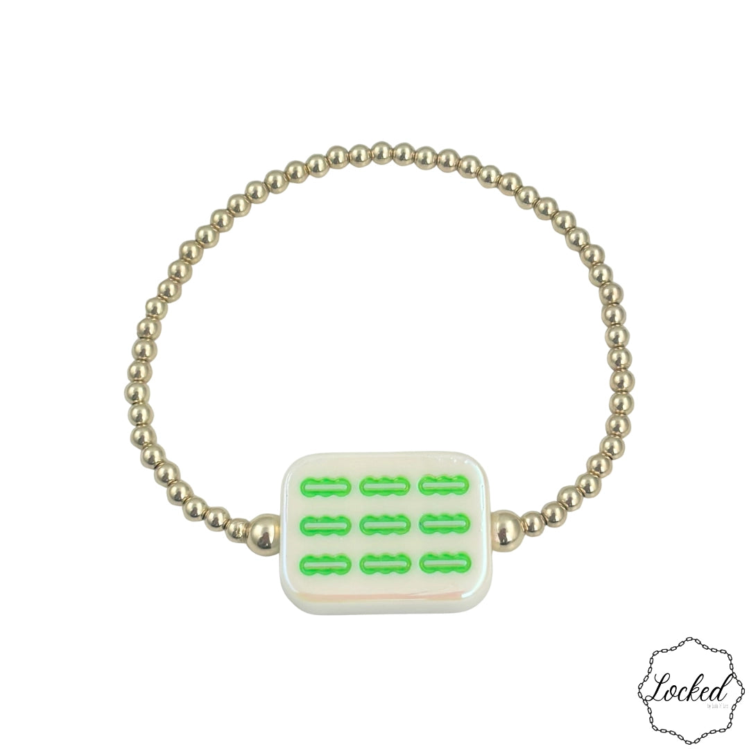 Mahjong Beaded Bracelets