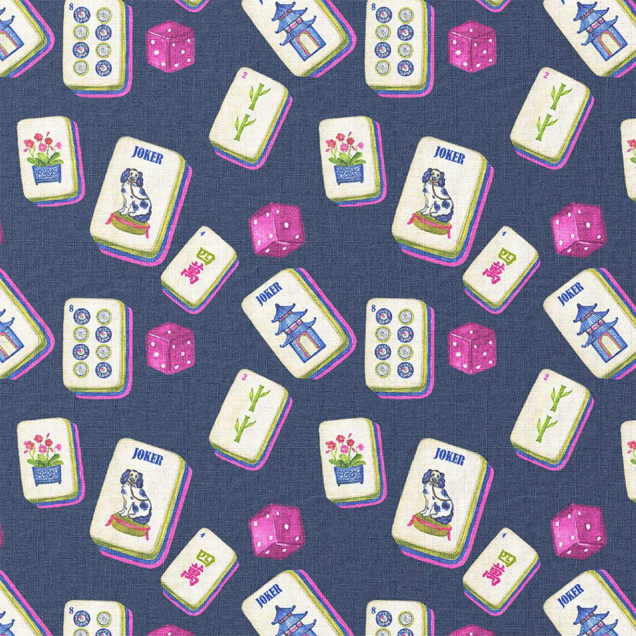 Mahjong Mojo Short Sleeve Pajama Set
