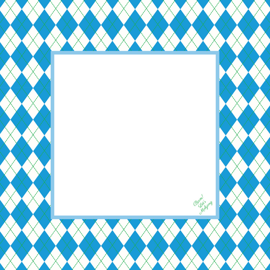 Mint & Roses Mahjong Tile Collection with Mat & Shufflers