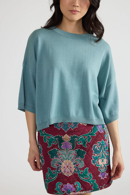 Antique Blue Matthew Sweater