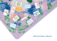 Lavender Garden Party Mahjong Playing Mat