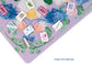 Lavender Garden Party Mahjong Playing Mat
