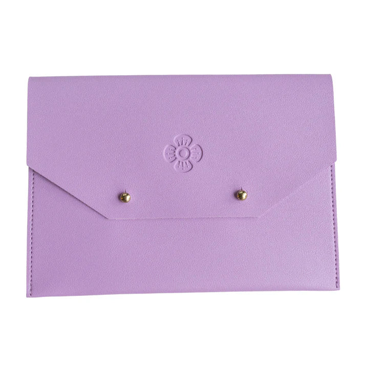 Lavender Card Clutch