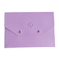 Lavender Card Clutch
