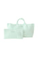 Woven Mahjong Carryall with Matching Tile Pouch
