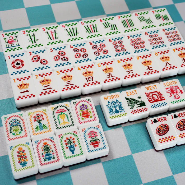 Monaco Mahjong Tile Set