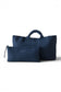 Woven Mahjong Carryall with Matching Tile Pouch