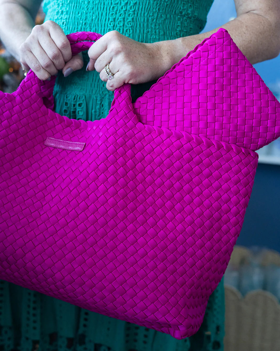 Woven Mahjong Carryall