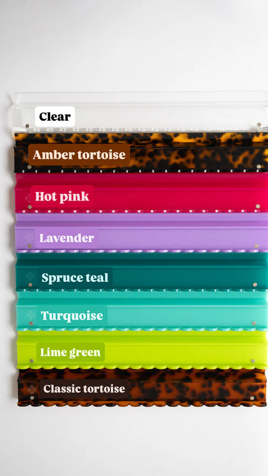 Acrylic Scallop Racks Woodlands