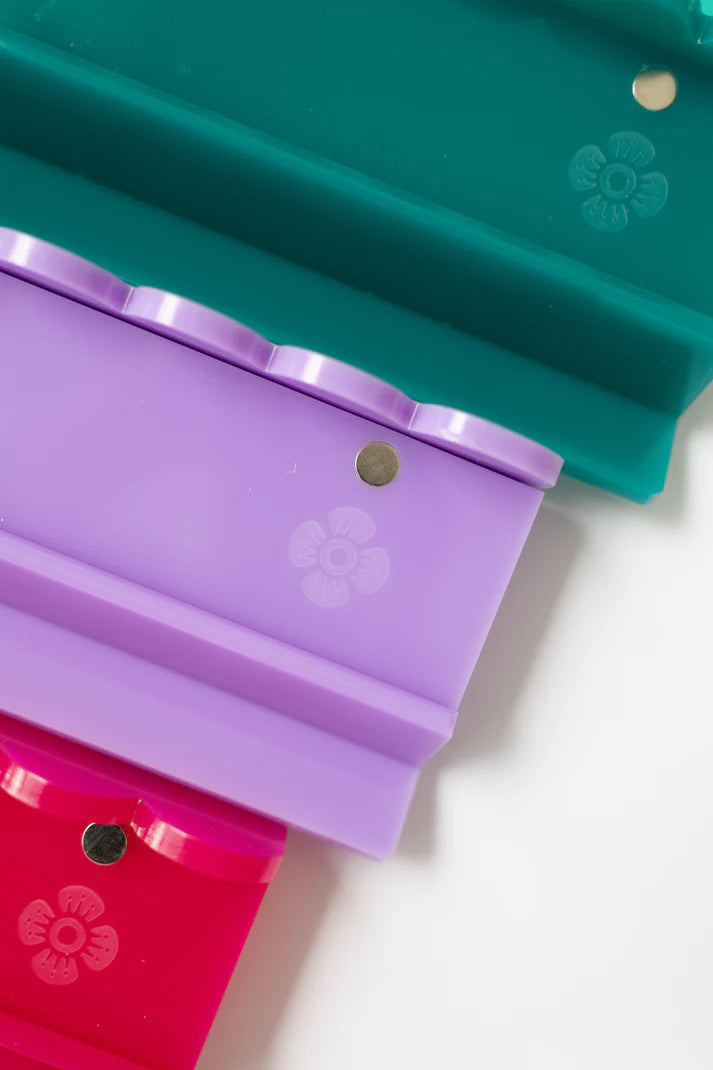 The Woodlands Mahjong Society Scalloped Acrylic Racks