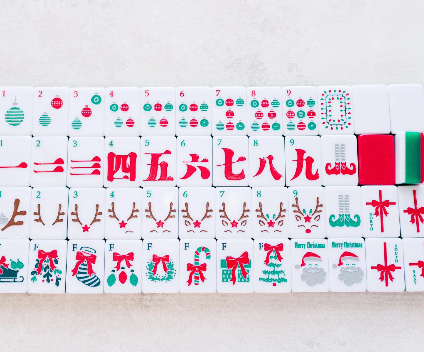 Rackin' Rudolph Tile & Mat Set