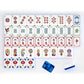 Sapphire Mahjong Tile Set
