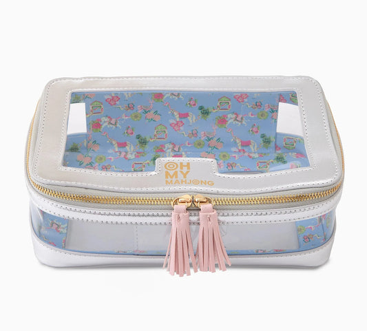 Silver Tile Storage Bag