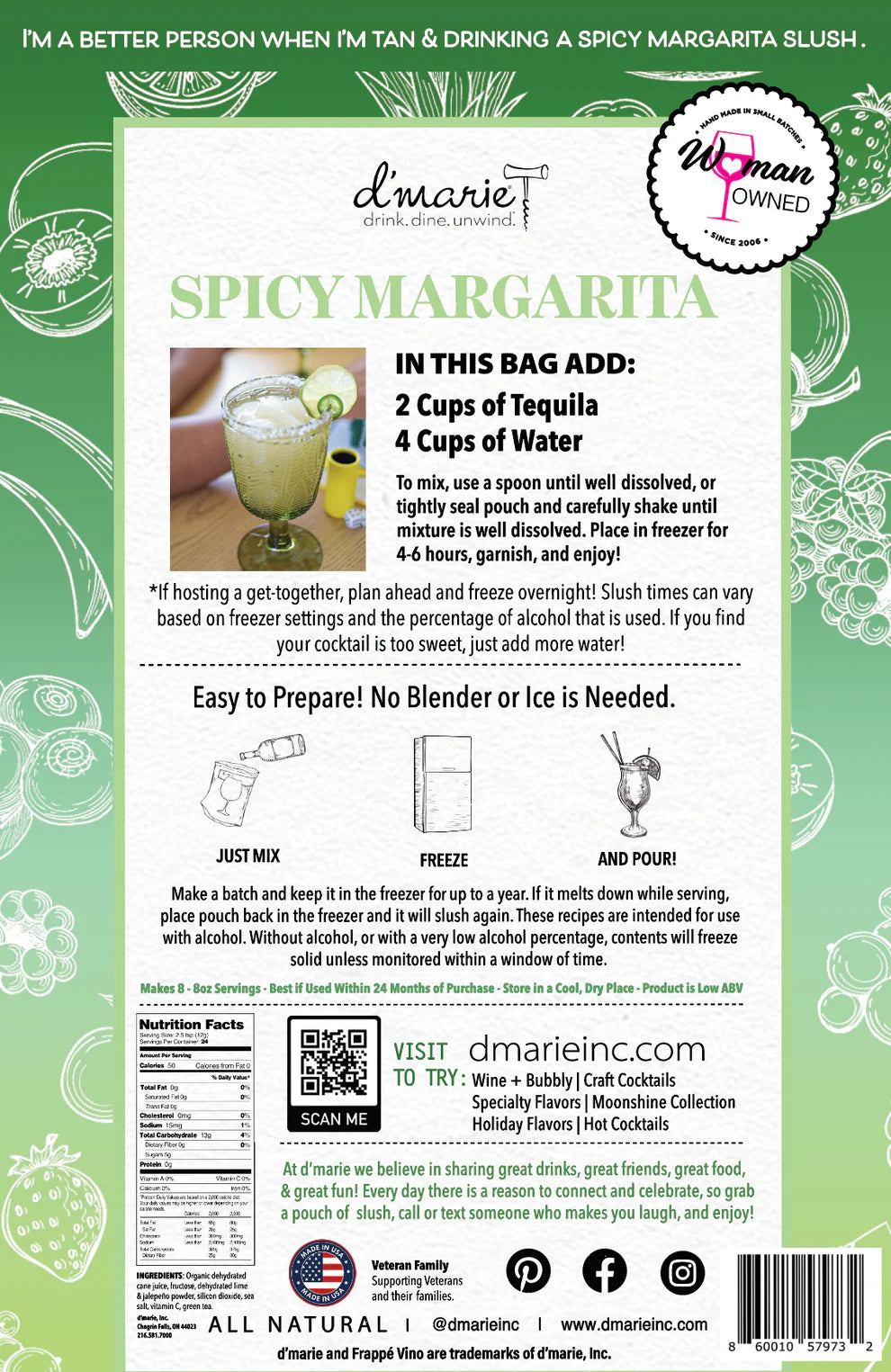 Spicy Margarita Drink Mix