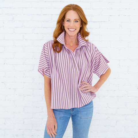 Ellie Striped Top