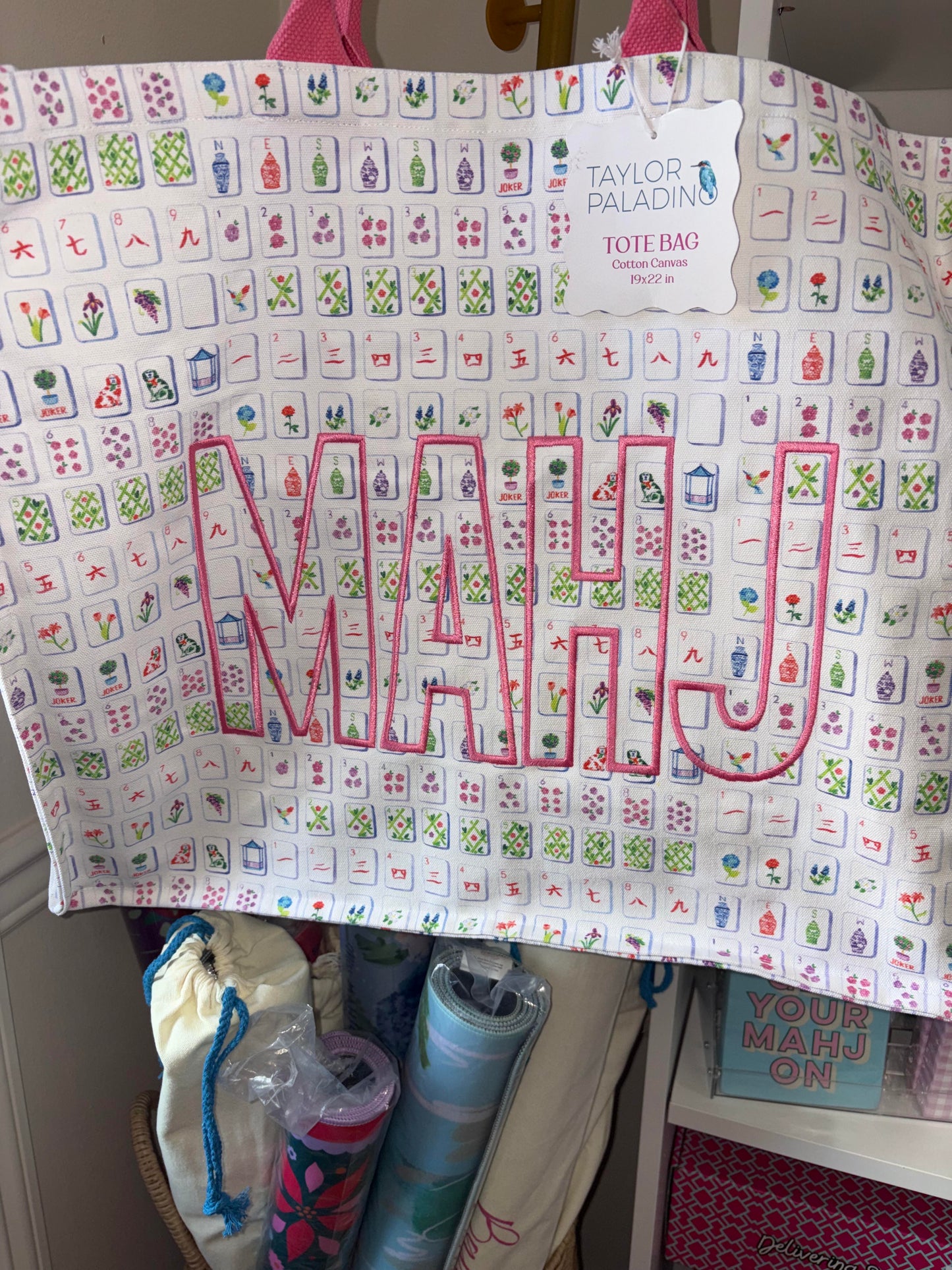 Mahjong Tiles Tote Bag