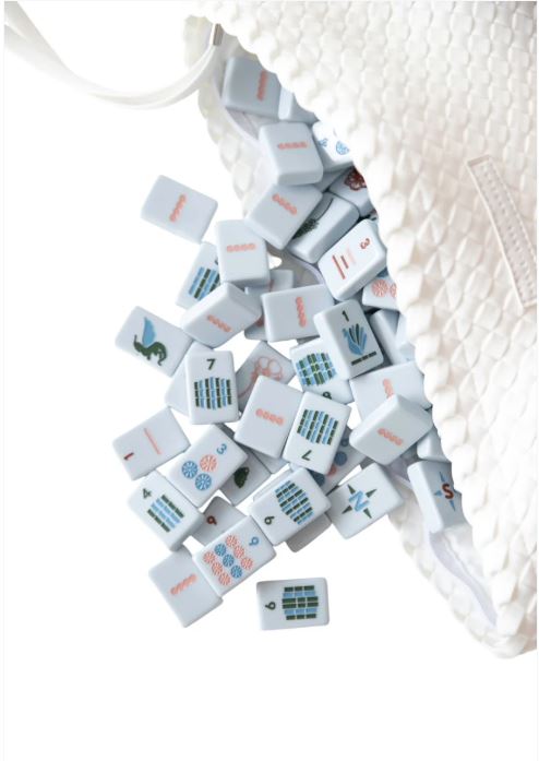 Woven Mahjong Tile Bag